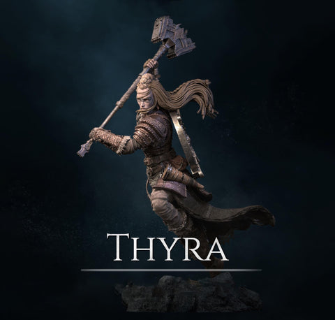 Female Fighter, Ranger, Cleric also w/ Helm PC/ NPC DnD, Unpainted | 28mm,32mm,54mm,75mm,100mm,140mm |Dungeons & Dragons Pathfinder|NERIKSON