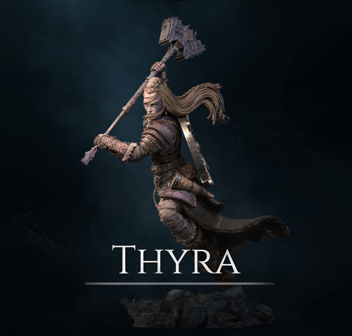 Female Fighter, Ranger, Cleric also w/ Helm PC/ NPC DnD, Unpainted | 28mm,32mm,54mm,75mm,100mm,140mm |Dungeons &amp; Dragons Pathfinder|NERIKSON