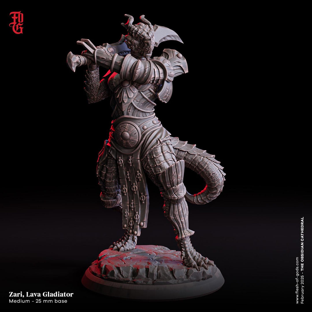 Dragonborn Paladin 2handed Sword model | 28mm, 32mm,54mm,75mm, 100mm Scale Resin Miniature | D&amp;D 5e | Pathfinder | Flesh of Gods