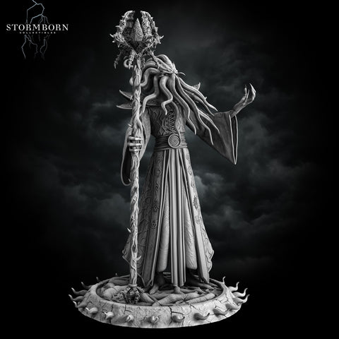 Mind Flayer, Illithid Overseer mini | 28mm,32mm,54mm,75mm,100mm Scales | Dungeons & Dragons | Pathfinder DnD 5e | Mindflayers | Mindflayer
