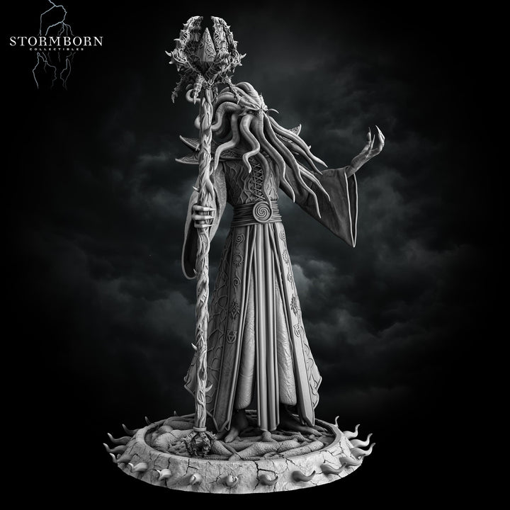 Mind Flayer, Illithid Overseer mini | 28mm,32mm,54mm,75mm,100mm Scales | Dungeons &amp; Dragons | Pathfinder DnD 5e | Mindflayers | Mindflayer
