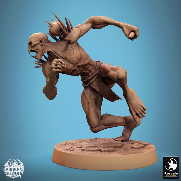 Ghoul Ghasts Undead Monster | Unpainted miniature DnD | 28mm, 32mm, 54mm, 75mm,100mm | Pathfinder | Rescale Miniatures