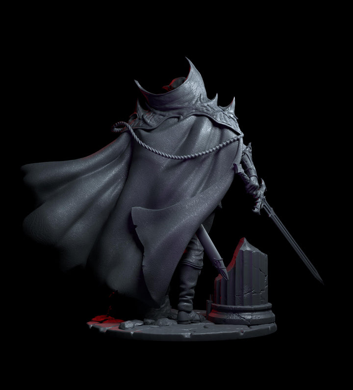 DIgital STL | Vampire Lord Strahd, Paintedornot Original Design | 28mm,32mm,54mm, 75mm,100mm Scale | Undead D&amp;D 5e Mini | Pathfinder