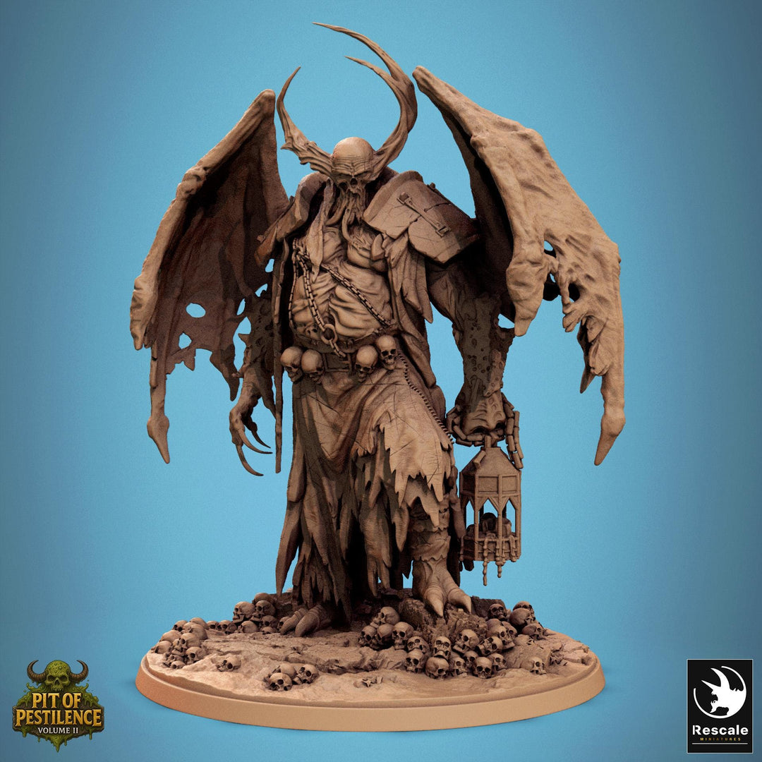 Demon Prince, Flesh Golem Abomination Pestilence (4 sizes) | 110mm Tall Proxy size | Large, Huge, Gargantuan D&amp;D scale | Daemon Wargames |