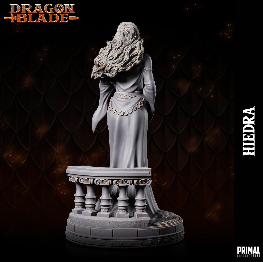 Human Female Sorcerer Mystic Wizard PC NPC Miniature | 28mm,32mm,54mm,75mm,100mm Scales | Dungeons and Dragons | Pathfinder |