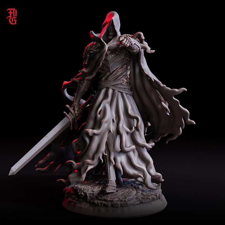 Wraith Undead, Demon Fiend, Resin Miniature | 28mm, 32mm,54mm, 75mm,100mm Scale | Dungeons and Dragons D&amp;D 5e Pathfinder | Flesh of Gods