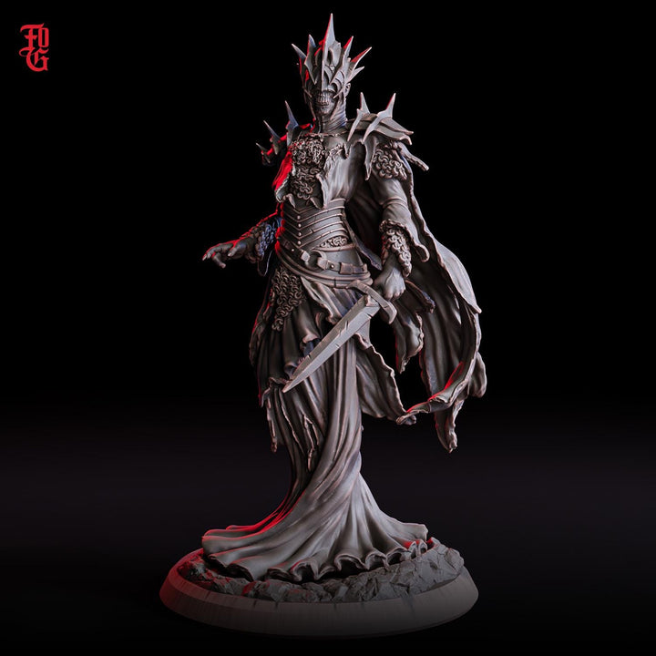 Wraith Undead, Demon Fiend, Resin Miniature | 28mm, 32mm,54mm, 75mm,100mm Scale | Dungeons and Dragons D&amp;D 5e Pathfinder | Flesh of Gods