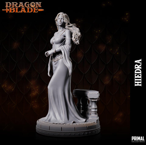 Human Female Sorcerer Mystic Wizard PC NPC Miniature | 28mm,32mm,54mm,75mm,100mm Scales | Dungeons and Dragons | Pathfinder |
