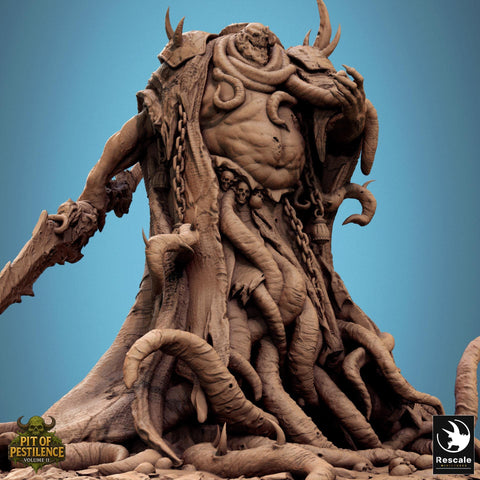 Flesh Golem Pestilence Demon (4 sizes) | 110mm Tall Proxy size |Large, Huge, Gargantuan |Daemon Mini