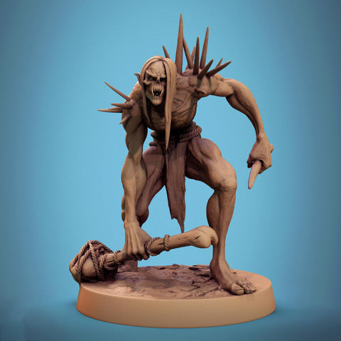 Ghoul Ghasts Undead Monster | Unpainted miniature DnD | 28mm, 32mm, 54mm, 75mm,100mm | Pathfinder | Rescale Miniatures
