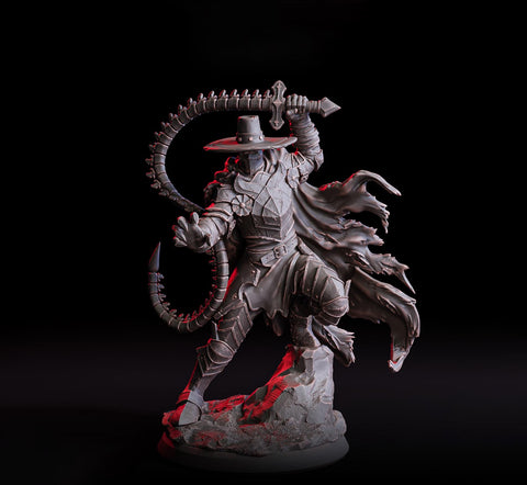 Warforged Paladin, Fighter, Ranger, Warlock | 28mm,32mm,54mm,75mm,100mm Scale Resin Miniature | Dungeons and Dragons D&D 5e Pathfinder