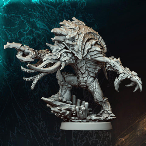 Chuul, Crustacean, Sea monster Unpainted | 3 Sizes/Scales | Dungeons & Dragons figure | Pathfinder