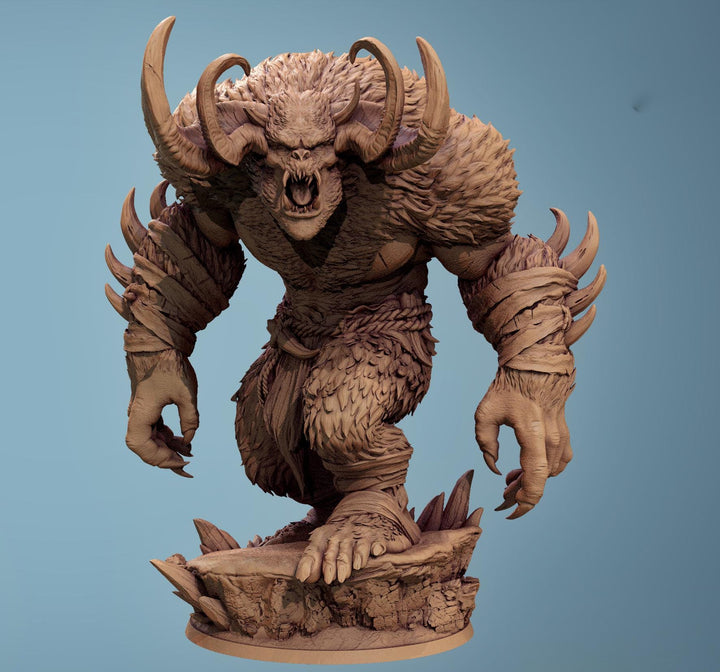 Abominable Yeti, Standard Yeti | Unpainted 4 Sizes /Scales | Fantasy Tabletop Mini -D&amp;D 5e Pathfinder