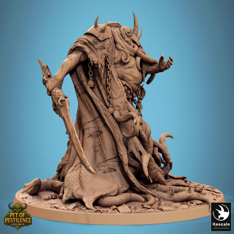 Flesh Golem Pestilence Demon (4 sizes) | 110mm Tall Proxy size |Large, Huge, Gargantuan |Daemon Mini