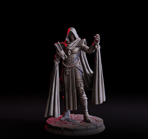 Cleric, Sorcerer, Wizard | 5 Sizes /Scales | Player Character | D&D 5e Pathfinder