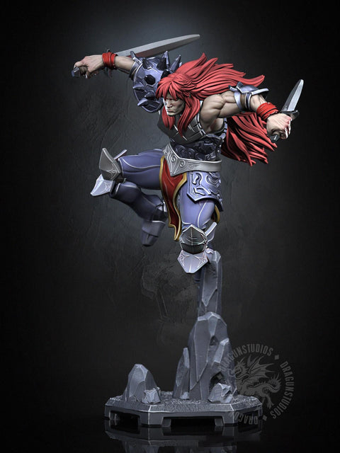 Human Fighter Paladin Ranger PC NPC |Unpainted Miniature| 5 Sizes /Scales | Pathfinder Figure D&D