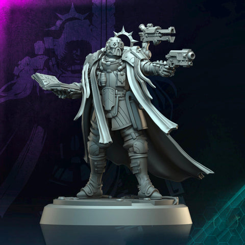 Sci-Fi Miniature Soldier Army Veteran | 5 Sizes /Scales | Resin Mini | Morior Shocktrooper TPG