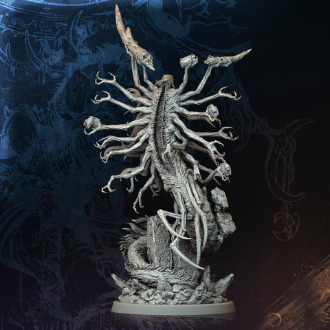 Eldritch Horror, Gibbering Mouther, Unpainted Mini | Large & Huge sizes | DnD 5e Pathfinder