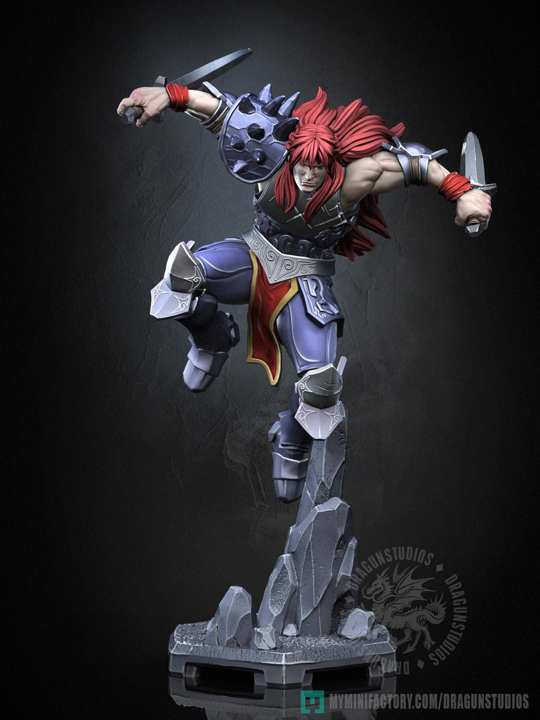 Human Fighter Paladin Ranger PC NPC |Unpainted Miniature| 5 Sizes /Scales | Pathfinder Figure D&amp;D