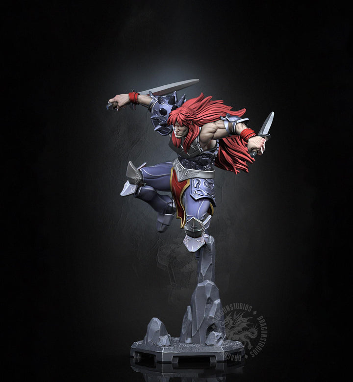 Human Fighter Paladin Ranger PC NPC |Unpainted Miniature| 5 Sizes /Scales | Pathfinder Figure D&amp;D