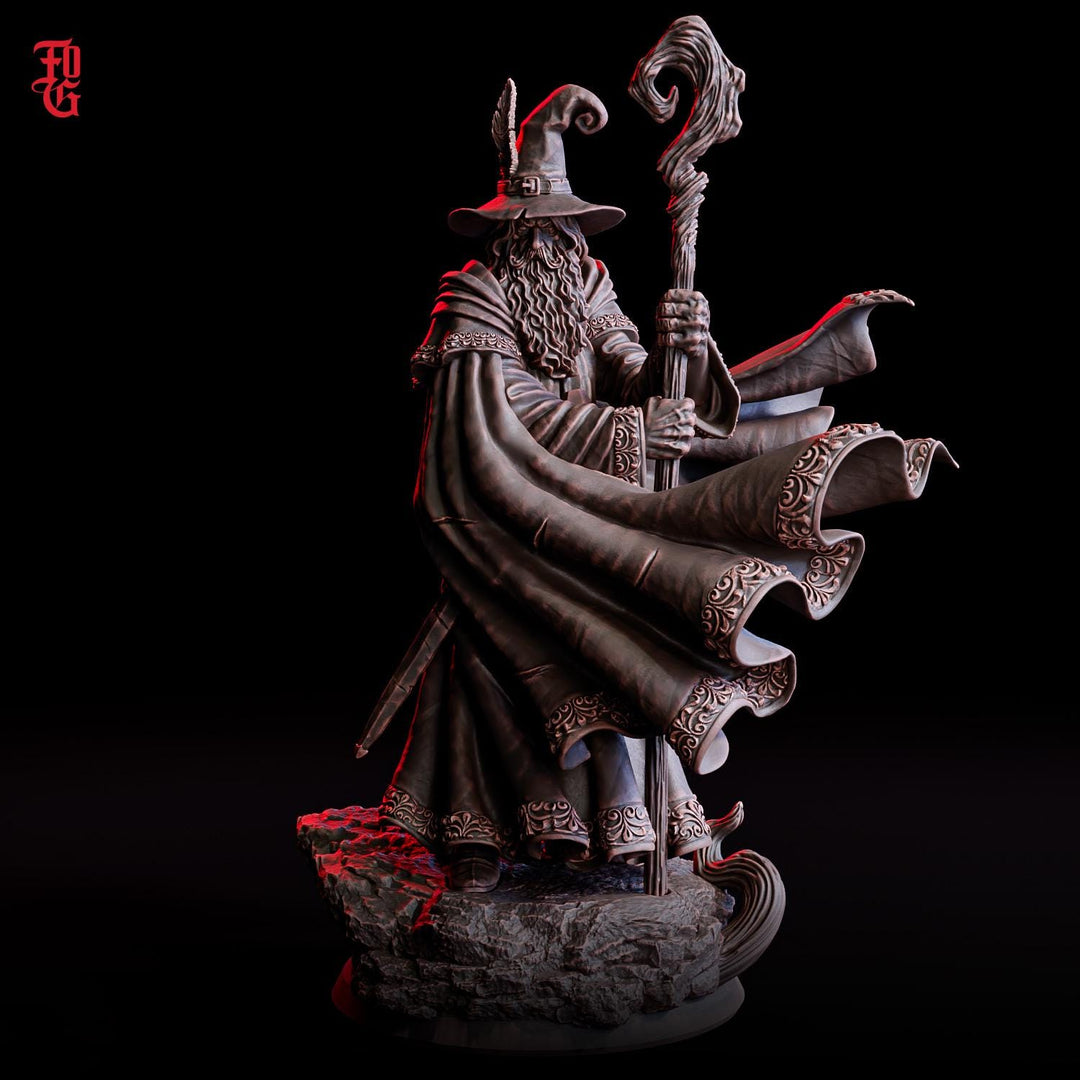 Wizard, Warlock, Sorcerer | 5 Sizes /Scales |Player Character Mini- Minis -DnD 5e Pathfinder Figurine