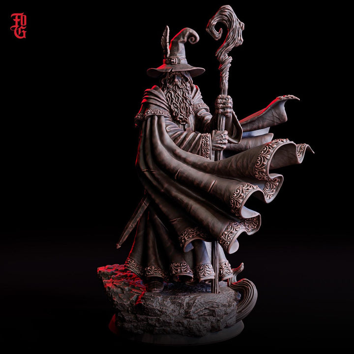 Wizard, Warlock, Sorcerer | 5 Sizes /Scales |Player Character Mini- Minis -DnD 5e Pathfinder Figurine