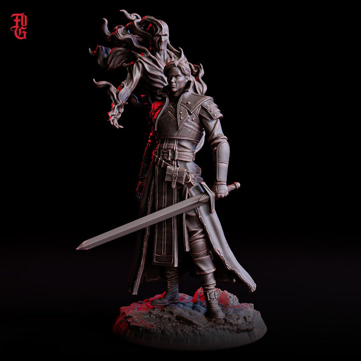 Echo Rogue Shadow Assassin PC / NPC | 5 Sizes /Scales | Mini -D&amp;D Pathfinder Figurine