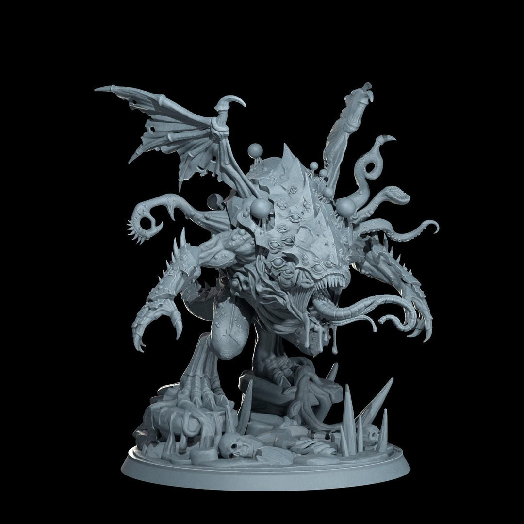 Gargantuan Abyssal Maw Eldritch Horror Miniature D&amp;D 5e Pathfinder Chaos Wargaming Boss Model