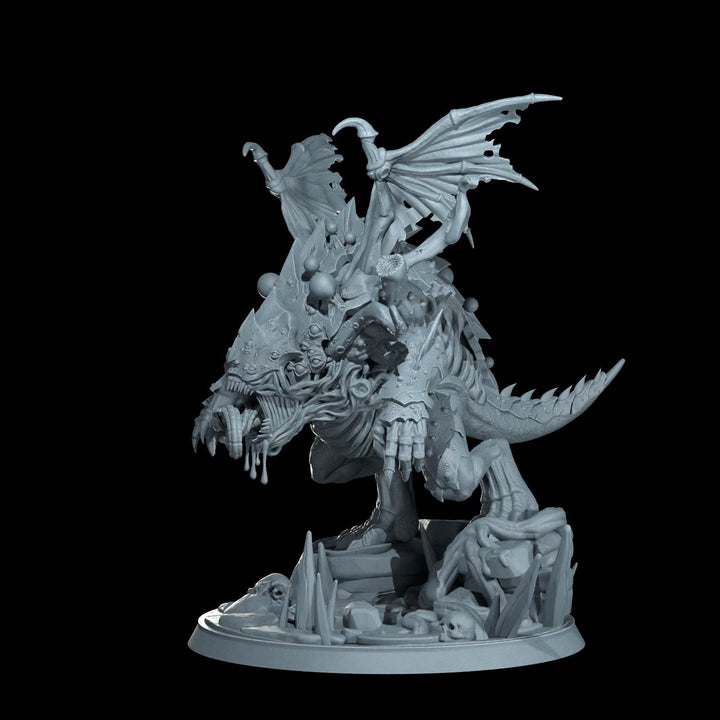 Gargantuan Abyssal Maw Eldritch Horror Miniature D&amp;D 5e Pathfinder Chaos Wargaming Boss Model
