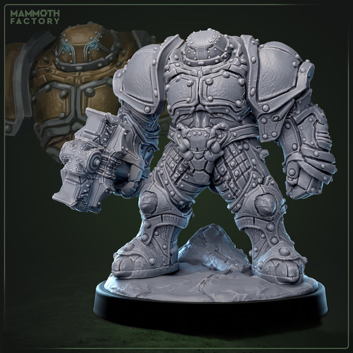 Construct Paladin Fighter Heavy Armor Knight | D&amp;D 5e Hero | 5 Scales | Unpainted