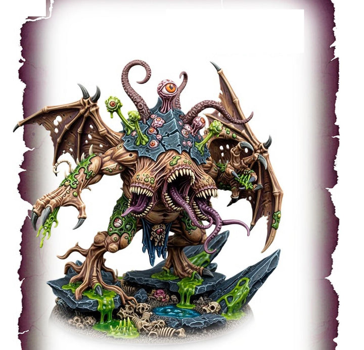 Gargantuan Abyssal Maw Eldritch Horror Unpainted Miniature D&amp;D 5e Pathfinder Wargaming Boss Model