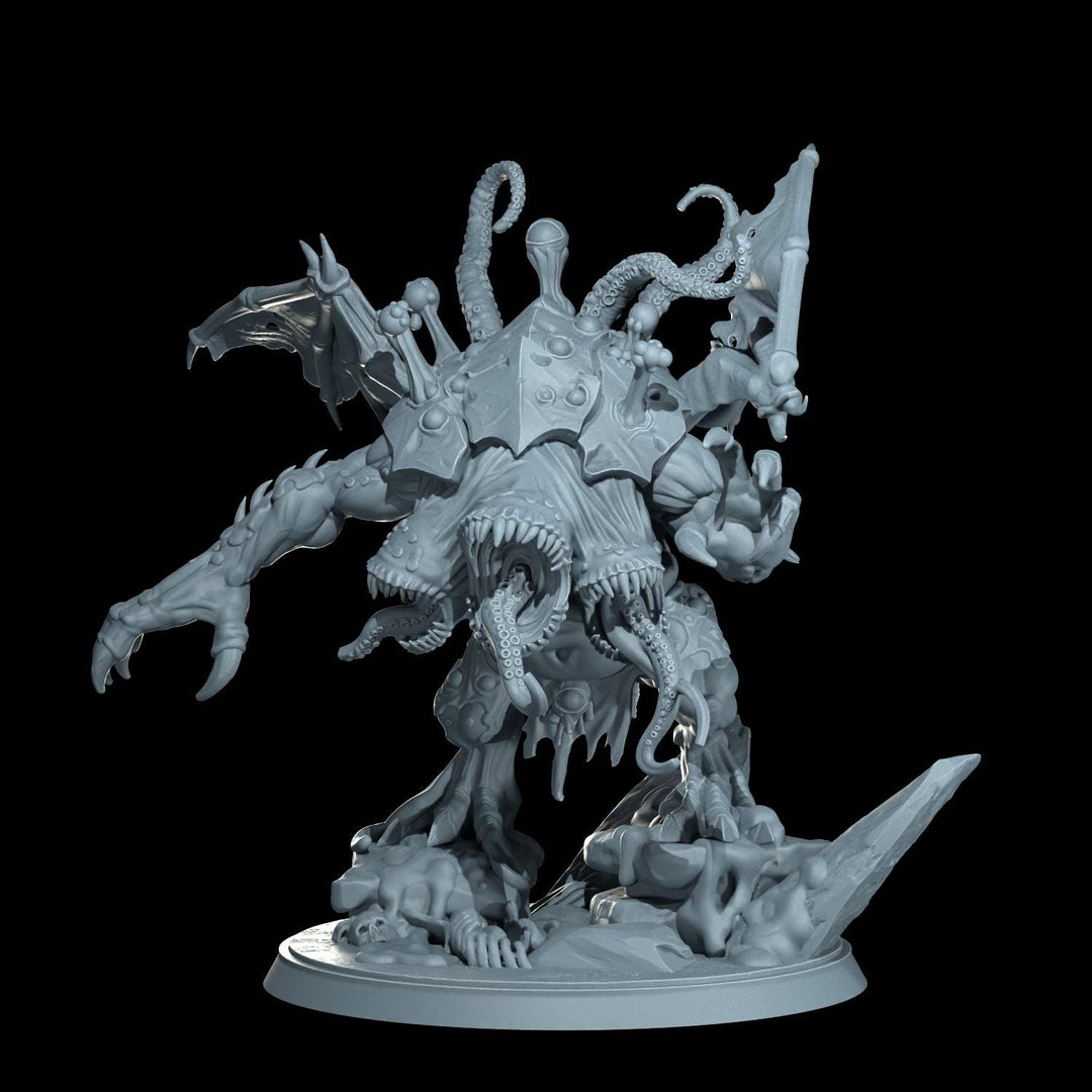 Gargantuan Abyssal Maw Eldritch Horror Unpainted Miniature D&amp;D 5e Pathfinder Wargaming Boss Model