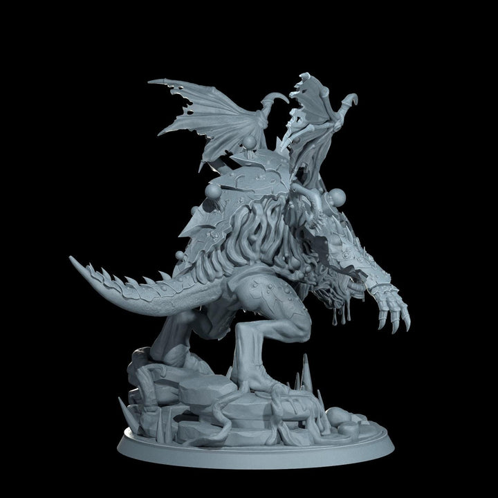 Gargantuan Abyssal Maw Eldritch Horror Miniature D&amp;D 5e Pathfinder Chaos Wargaming Boss Model