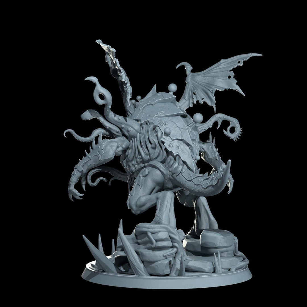 Gargantuan Abyssal Maw Eldritch Horror Miniature D&amp;D 5e Pathfinder Chaos Wargaming Boss Model