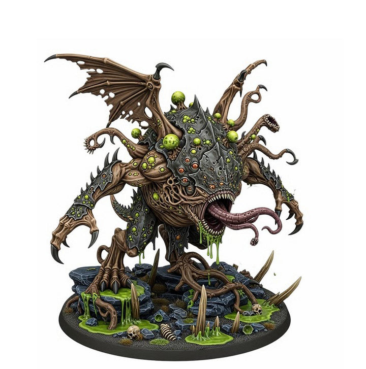 Gargantuan Abyssal Maw Eldritch Horror Miniature D&amp;D 5e Pathfinder Chaos Wargaming Boss Model