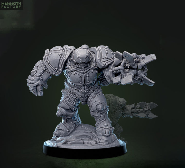 Construct Paladin Fighter Heavy Armor Knight | D&amp;D 5e Hero | 5 Scales | Unpainted