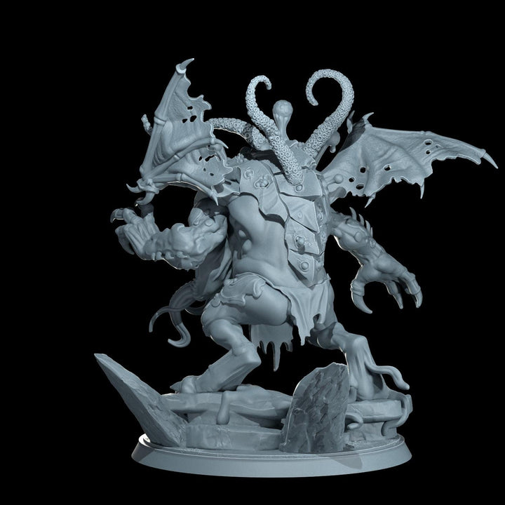 Gargantuan Abyssal Maw Eldritch Horror Unpainted Miniature D&amp;D 5e Pathfinder Wargaming Boss Model