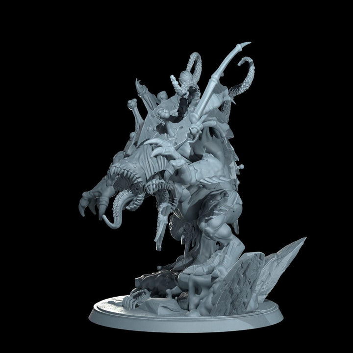 Gargantuan Abyssal Maw Eldritch Horror Unpainted Miniature D&amp;D 5e Pathfinder Wargaming Boss Model