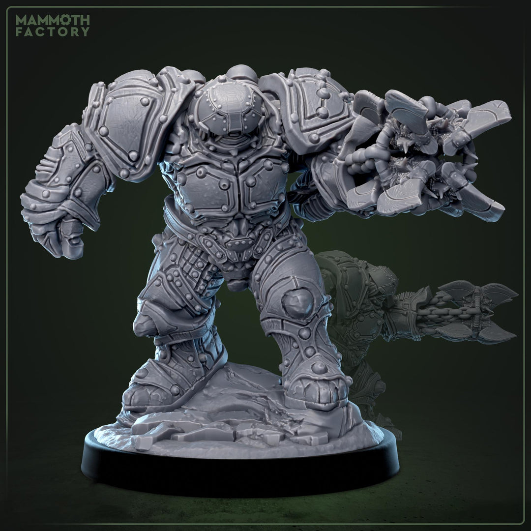 Construct Paladin Fighter Heavy Armor Knight | D&amp;D 5e Hero | 5 Scales | Unpainted