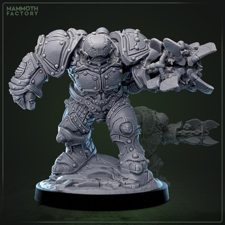 Construct Paladin Fighter Heavy Armor Knight | D&amp;D 5e Hero | 5 Scales | Unpainted