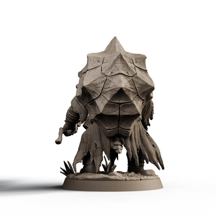 Turtlefolk Druid Miniature STL | Ravel Sylcarax | Digital Download