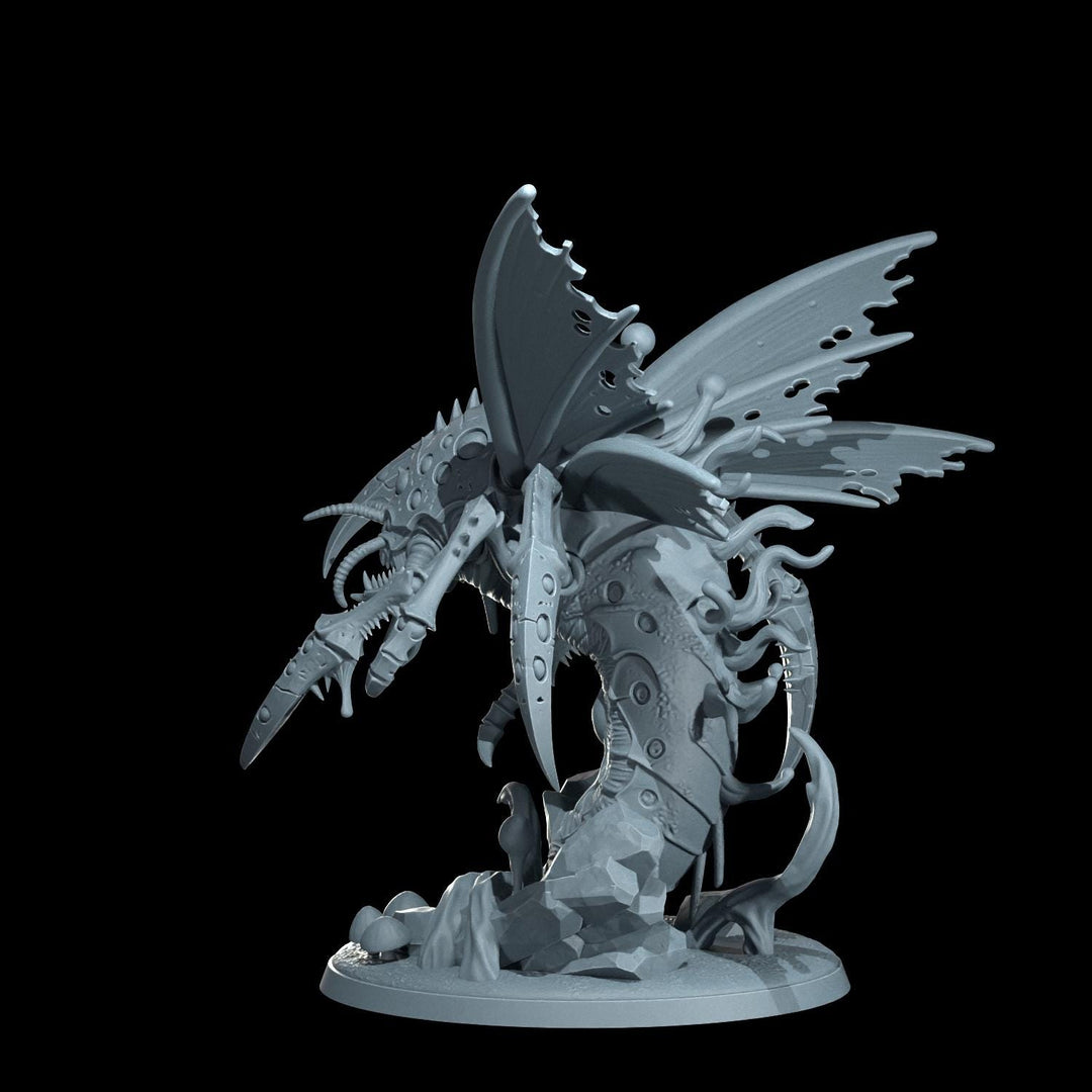 Eldritch Horror Miniature | Winged Aberration | Unpainted Monster Miniature