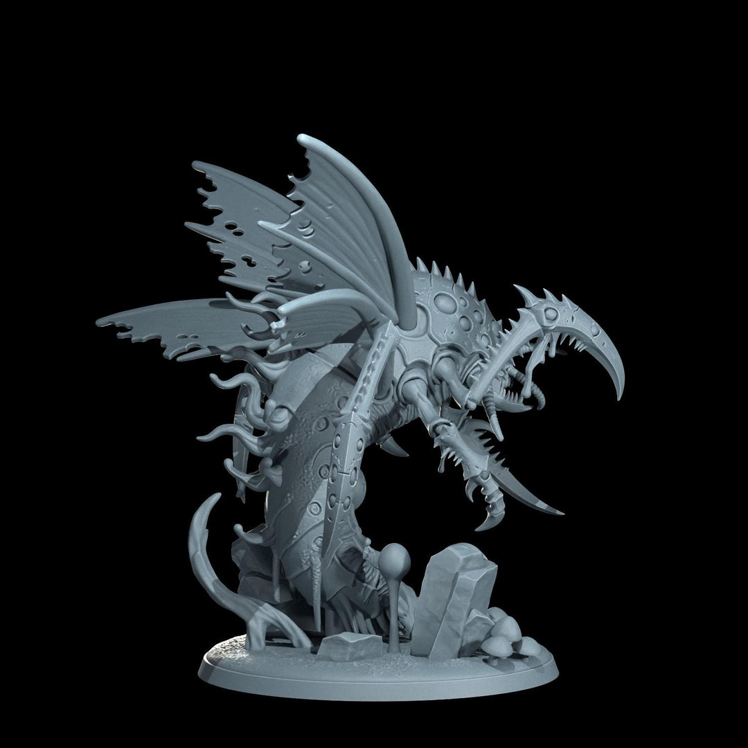 Eldritch Horror Miniature | Winged Aberration | Unpainted Monster Miniature