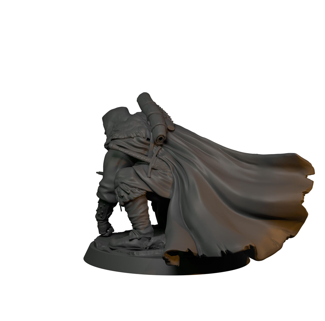 Ranger Miniature STL | Torvin Tracking Pose | Digital Download