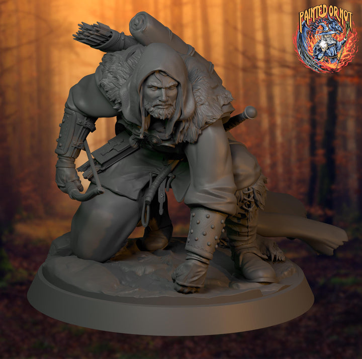 Ranger Miniature STL | Torvin Tracking Pose | Digital Download