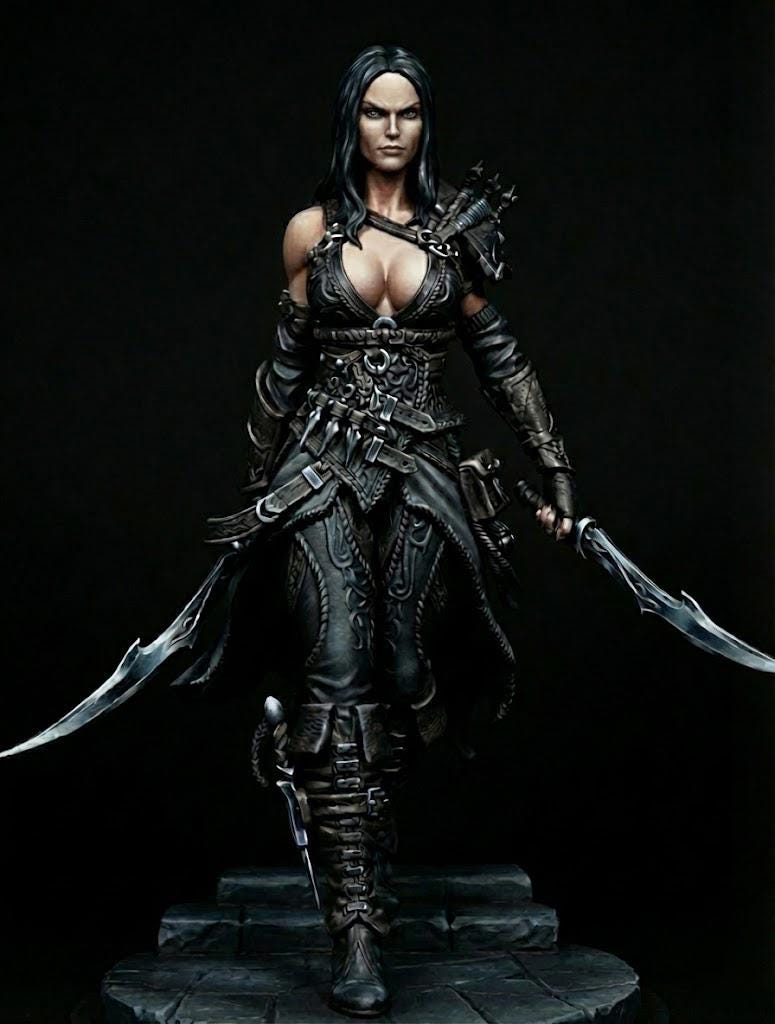 Assassin STL Bundle | Zylah Complete 3-Pack | Digital Download
