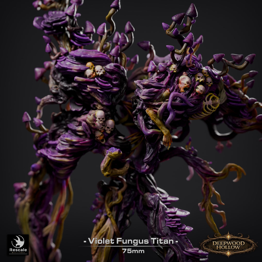 Fungus Titan Monster Miniature | Horror Boss Resin Figure