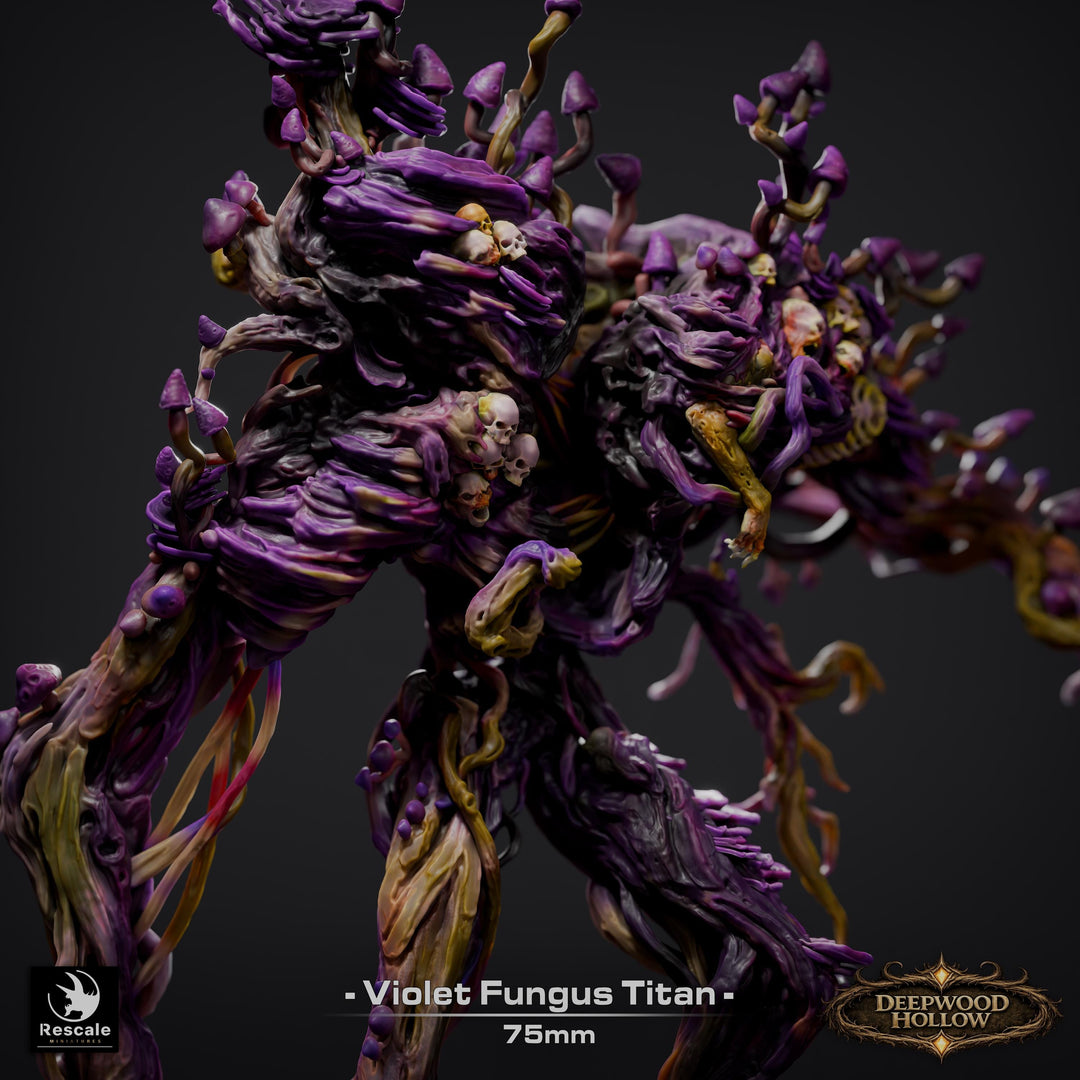 Fungus Titan Monster Miniature | Horror Boss Resin Figure