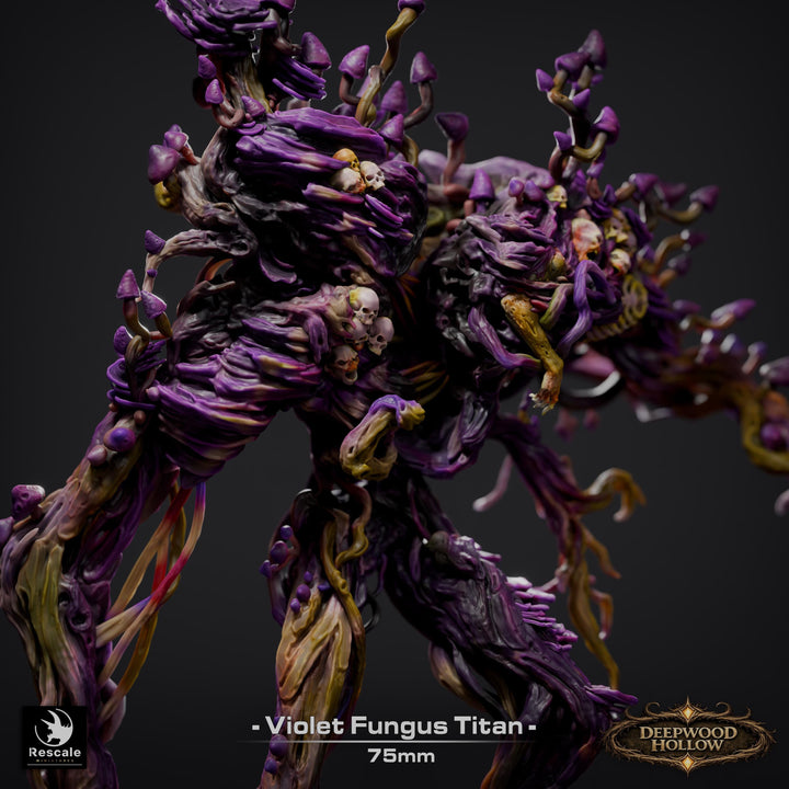 Fungus Titan Monster Miniature | Horror Boss Resin Figure