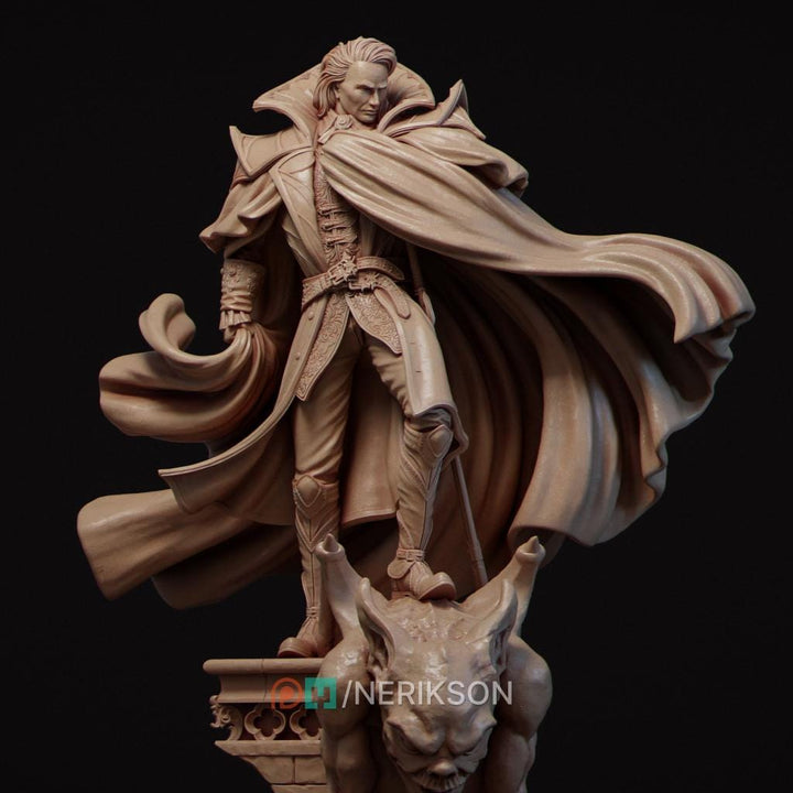 Vampire Lord Miniature | Gothic Noble | RPG &amp; Collector Figure